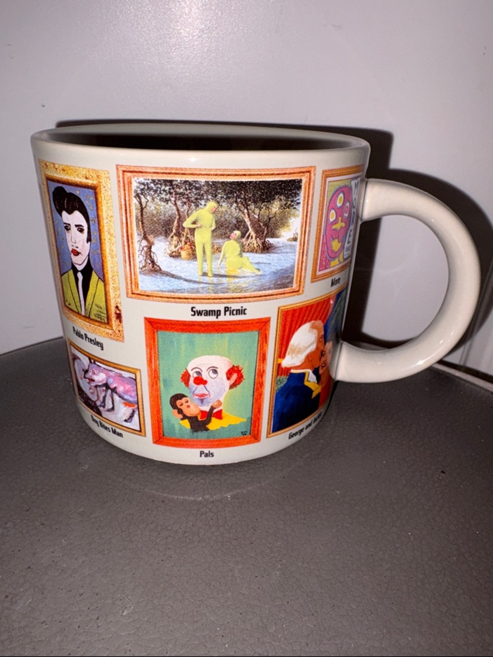 Museum of Bad Art (MOBA) Coffee Mug by The Unemployed Philosophers Guild, 12 Oz